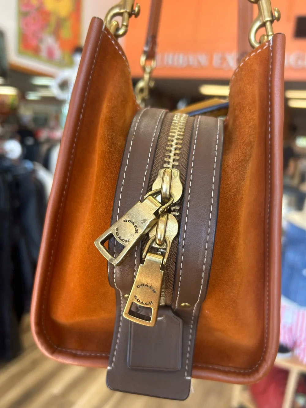 COACH Rogue 25 Signature Jacquard Satchel